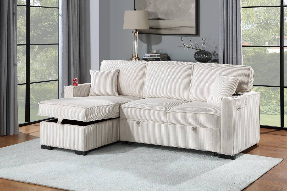 Convertible Sectional Beige