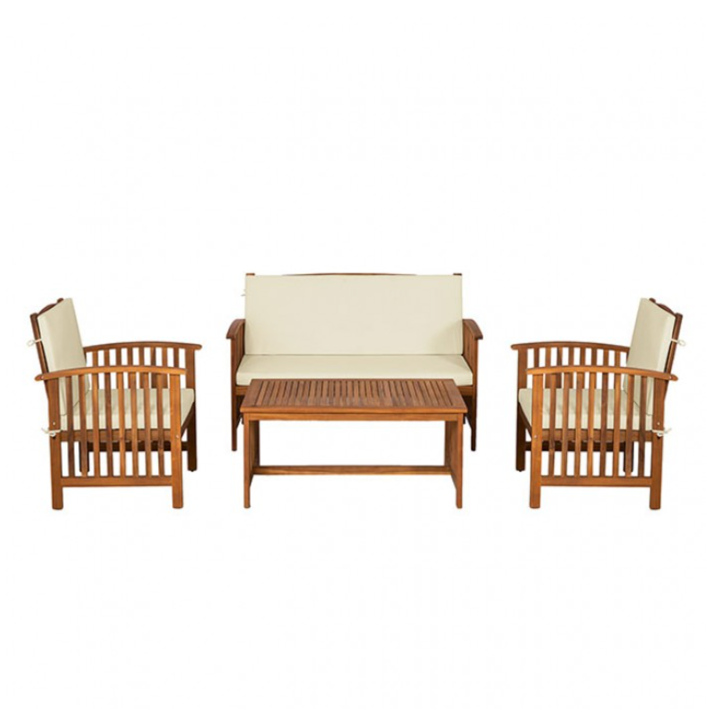 KYUSHU 4 PC. PATIO SET BIEGE