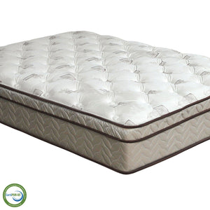 LILIUM TWIN SIZE EURO PILLOW TOP MATTRESS