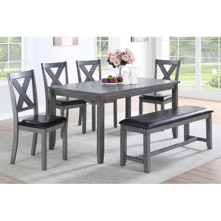 6pc Dining Set F2548 Poundex