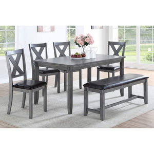 6pc Dining Set F2548 Poundex