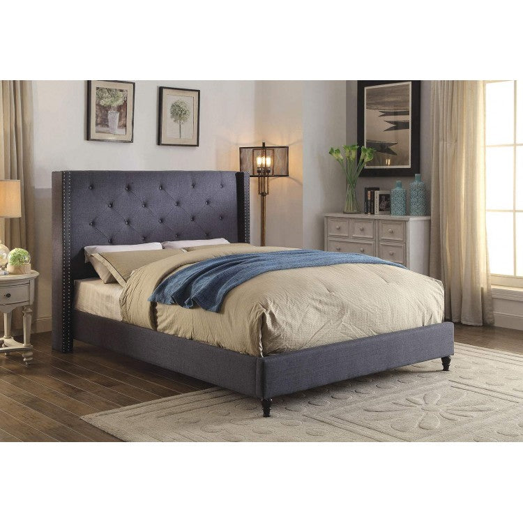 Anabelle Queen Bed Frame - Blue