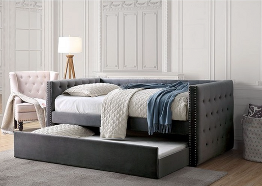 SUSANNA DAYBED W/ TRUNDLE - Grey