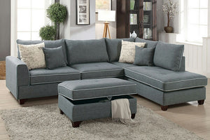3-Pcs Sectional Sofa 6542