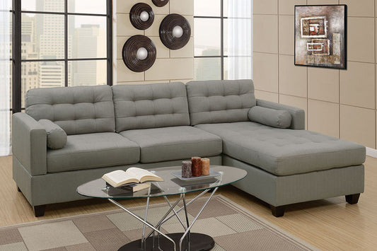 2-Pcs Sectional Sofa F7564 - Poundex