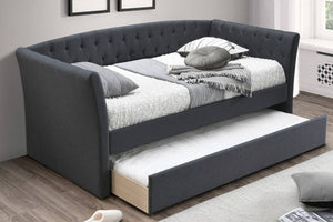 Charcoal Daybed With Trundle