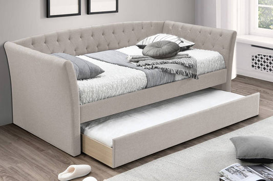 Light Brown Daybed With Trundle