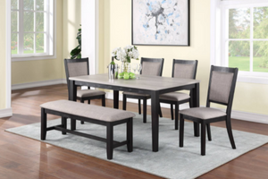 Black Dining Set 2607