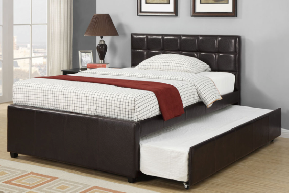 Twin Size Bed w/ Trundle 9215