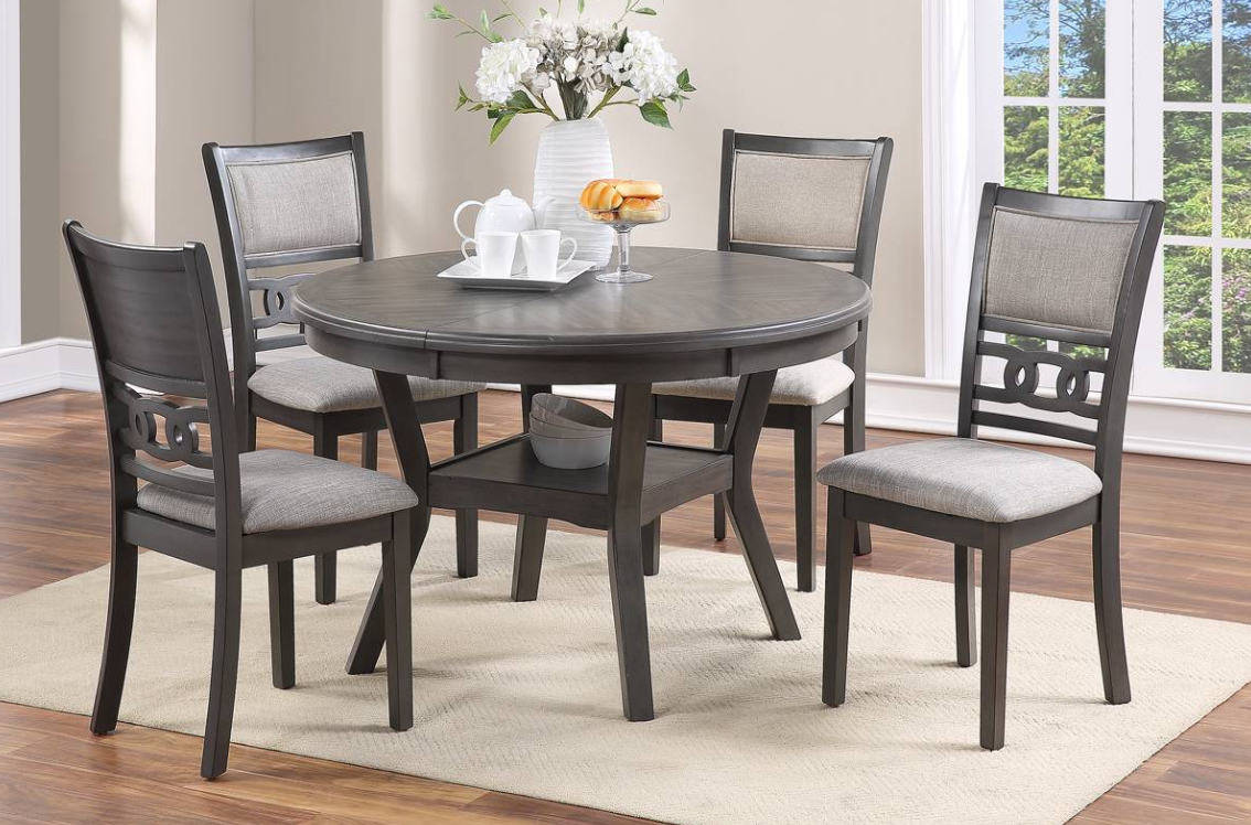 Grey 5pc Dining Set 2564