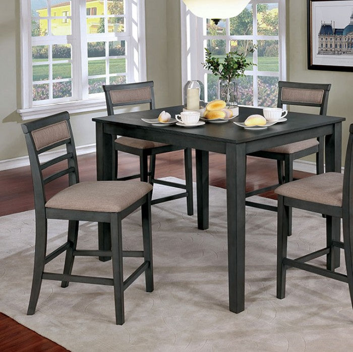 FAFNIR 5 PC. COUNTER HT. TABLE SET
