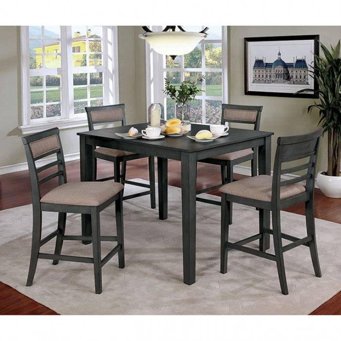 FAFNIR 5 PC. COUNTER HT. TABLE SET